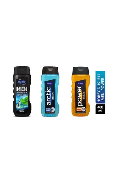 Hobby Menthol Shampoo and Shower Gel Effective Against Dandruff 2 Pieces