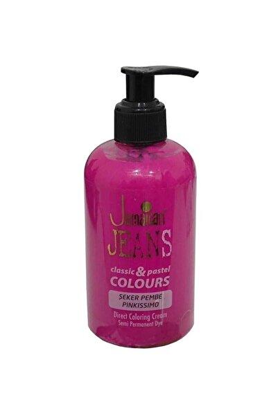 Jamaican Jean's Color Su Bazlı Saç Boyası 250 ml Şeker Pembe