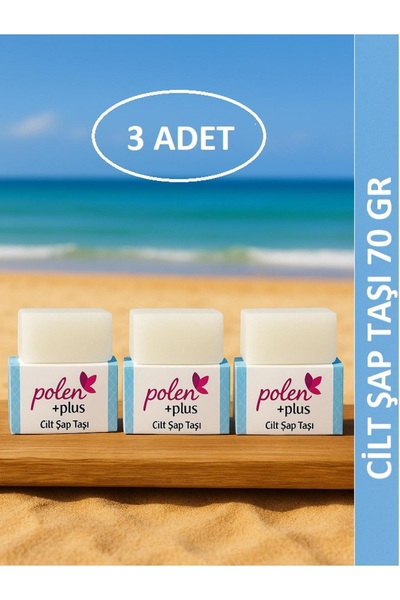 PolenPlus Cilt Şapı Şap Taşı 3 Adet