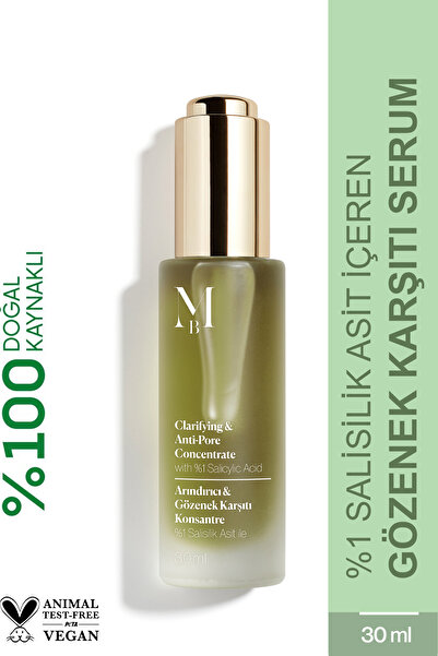 MİSBAHÇE Yağlı ve Karma Ciltler için Arındırıcı & Gözenek Karşıtı Konsantre 3...