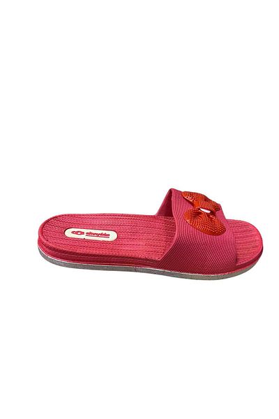 güven kundura Women's Flat Non-Slip Sole Plastic Slippers