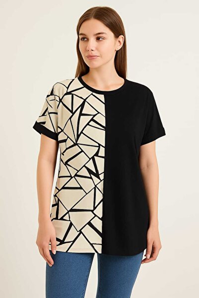 Vinola Women's Plus Size Special Pattern Viscose Blouse