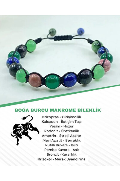 Saff Doğal Taş سوار مكرامية من الحجر الطبيعي المعتمد من برج الثور212194