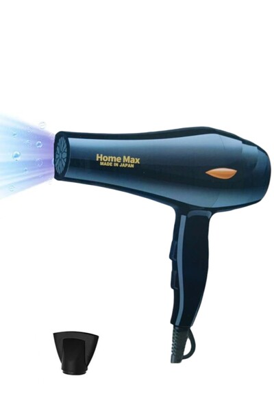 daling مجفف شعر كهربائي احترافي من هوم ماكس، رياح قوية، أيونات سالبة، سفر، 3000 وات، رياح ساخنة وباردة