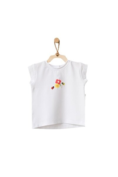 andywawa Hello Sunshine AC21841R - Baby T-Shirt White
