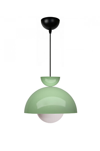 HOMİNG Homing Nuuq İskandinav Tarz Camlı Metal Nil Yeşili Sarkıt 241339