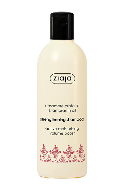 Ziaja Kaşmir Vegan Güçlendirici Şampuan – Kaşmir Proteini & Hacim Etkili 300 ml