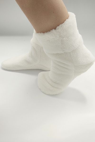 fluffy Wellsoft Women's Sleep Socks - Soft, Warm, Lightweight and Comfortable Fabric, for Home