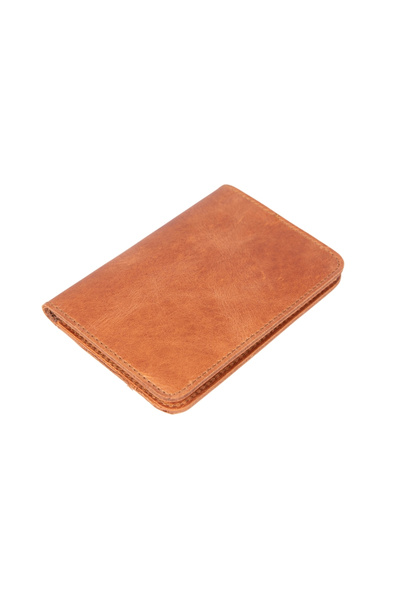 PLM Enrico Slim Leather Card Holder TN2 Antique Tan