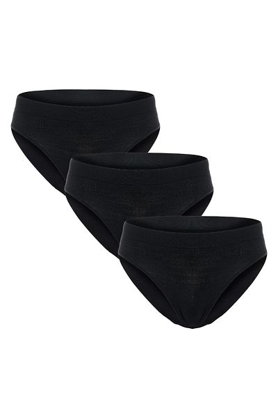FOREVER MORE 3 Pack Seamless Basic Women's Slip Panties