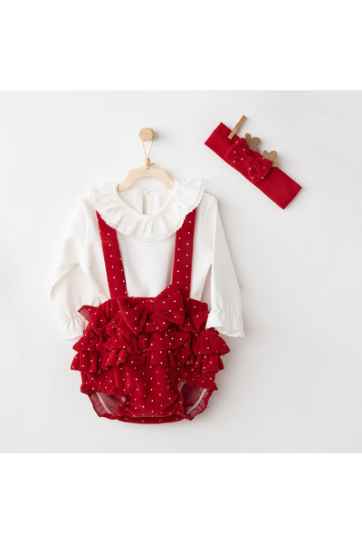 andywawa Baby Jumpsuit Set 3 Pcs Romper Set Party