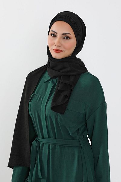 Aisha's Design Pleated Design Aerobin Shawl,CPS-90