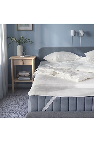 IKEA Luddros Alez, Beyaz, 140x200 Cm