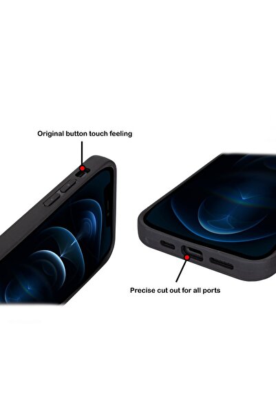 Bouletta Iphone 13 Deri Kartlıklı Arka Kapak Magsafe V4ef Kırmızı