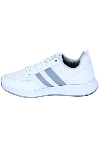 Wickers Чоловічі ортопедичні спортивні кросівки - білі, легка підошва, дихаючий верхній матеріал 2472