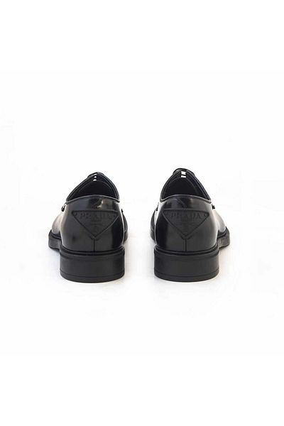 Prada Sport Men's Genuine Leather Black Casual Shoes