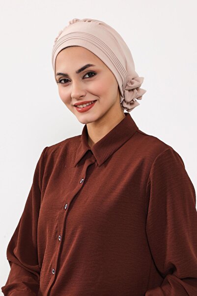 Aisha's Design Aerobin Kumaş Hazır Türban,HT-31A,Taş