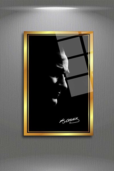 HMDS CONCEPT Pictură Mustafa Kemal Atatürk, Pictură pe sticlă 2