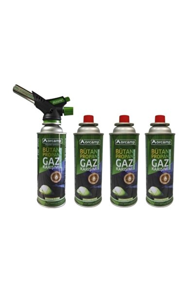 Orcamp Cx-500 Pürmüz Siboplu Gaz Kartuşu 227 gr 4 Adet