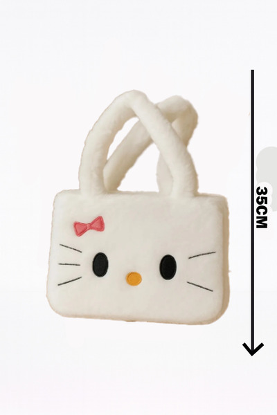Genel Markalar Hello Kitty Peluş Çanta 35 cm – Sevimli & Kullanışlı Hediyelik