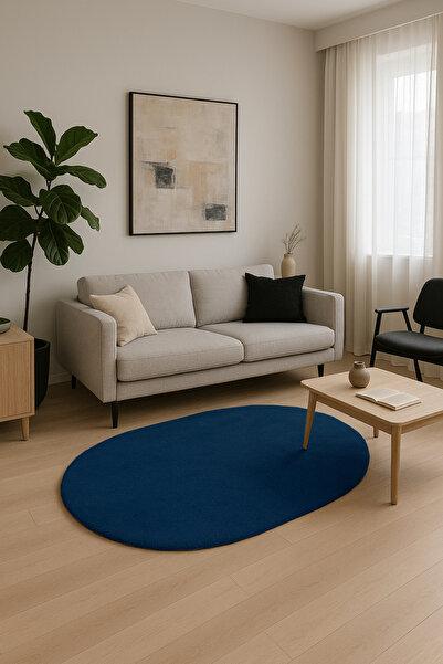 KEVLİNE SOFT DECOR Kaymaz Taban Peluş Halı Dekoratif Koridor Salon Çocuk Odas...