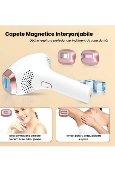 OEM IPL EpilatorIce Cooling Unisex,999,999 pulses,Acne