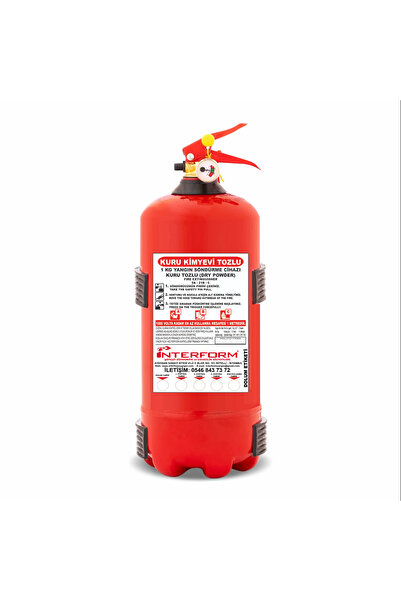 İNTERFORM 1 KG ABC KURU KİMYEVİ TOZLU YANGIN TÜPÜ