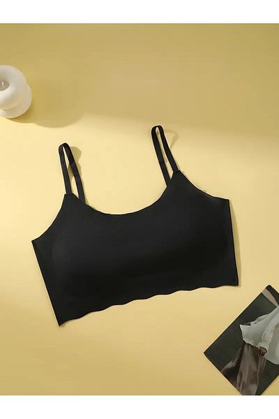 İltena Laser Cut Seamless Sports Stylish and Comfortable Bra with Removable Pads