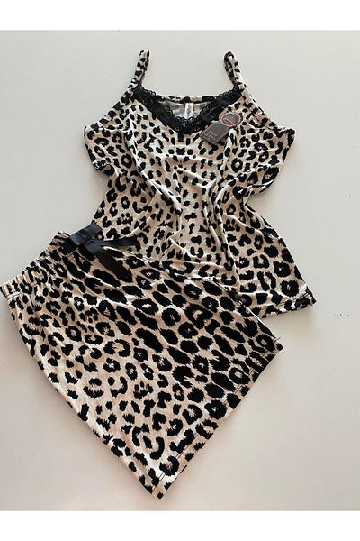 Lady Queen Bamboo Viscose Shorts Pajama Set