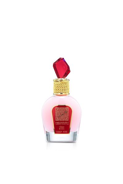 lattafa Musk Candy Rose Thameen Collection Eau de Parfum Spray for Women, 3.4 Ounce