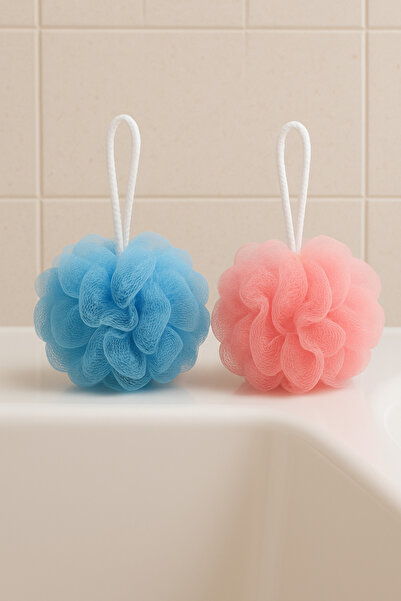 ilaslan international منشفة حمام منتفخة ذات تأثير رغوي مكثف لتنقية وتنشيط الب...