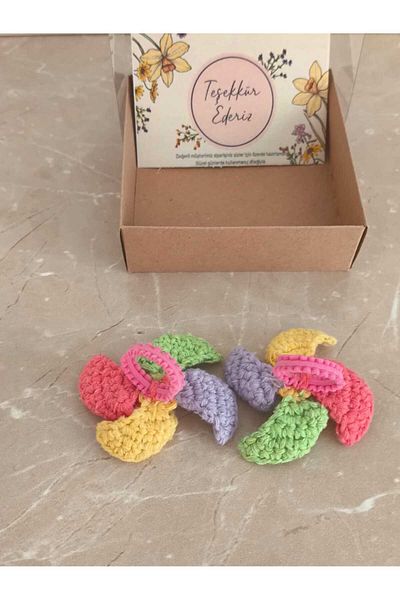 Momsada Knitted Children's Buckle / Cotton Thread Organic Mataryel