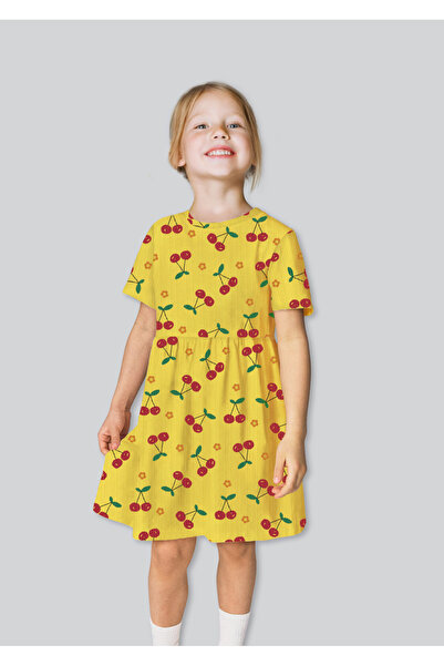 DFN Kids فستان بناتي لعمر 3,4,5,6,7,8