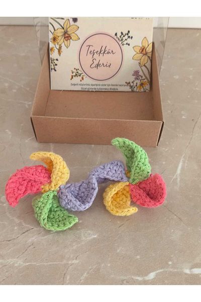 Momsada Knitted Children's Buckle / Cotton Thread Organic Mataryel
