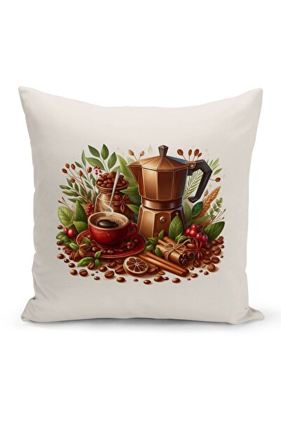 Bertille Home Φθινοπωρινή σειρά - Κάλυμμα μαξιλαριού με ριχτάρι διπλής όψης (...