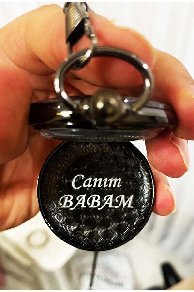 sonsuzsaat Siyah Renk Kişiselleştirilebilir Özel Yazılı Türk Bayraklı Erkek K...