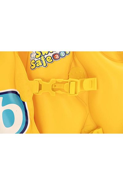 BESTWAY Inflatable Life Jacket Marine Vest Inflatable Life Vest Life Vest with Collar Safety 51x46 cm