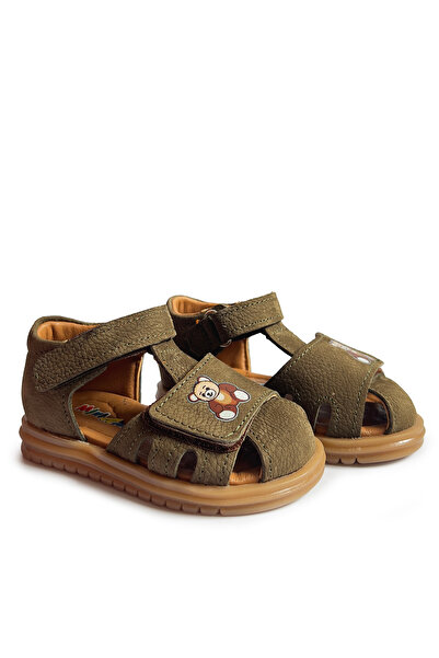 Torun Kids Genuine Leather Baby Sandals İlkadım Sandals Children's Sandals