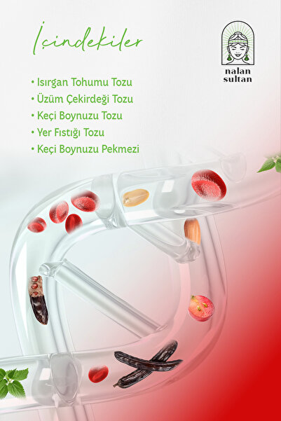 NALAN SULTAN Kan Yapıcı Macun | Demir Deposu, Halsizliği ve Yorgunluğu Azaltır %100 Doğal