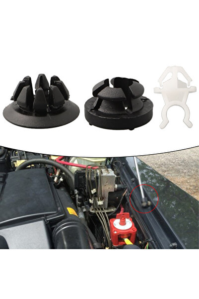 Choice 3PCS Car Fastener Hood Bonnet Prop Rod Support Clip Hood Support Rod R...
