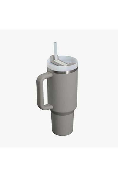 Stanley Quencher Thermos cu paie 1,2 L Crema