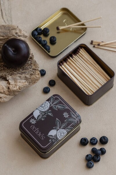 Echoes Candle & Scent Lab. Sweet Like Home Teneke Kibrit Kutusu - 120 Adet Ka...