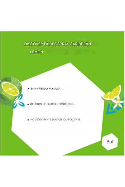 Fa Caribbean Wave Deodorant Spray 150ml – Fresh Tropical Fragrance