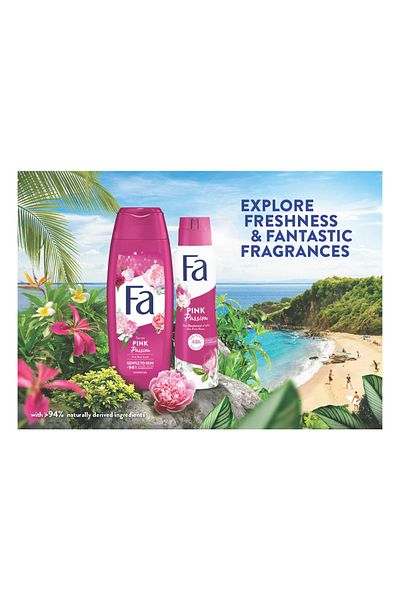 Fa Kids Underwater Mermaid Shower Gel & Shampoo 2x250ml – Gentle 2-in-1 Care