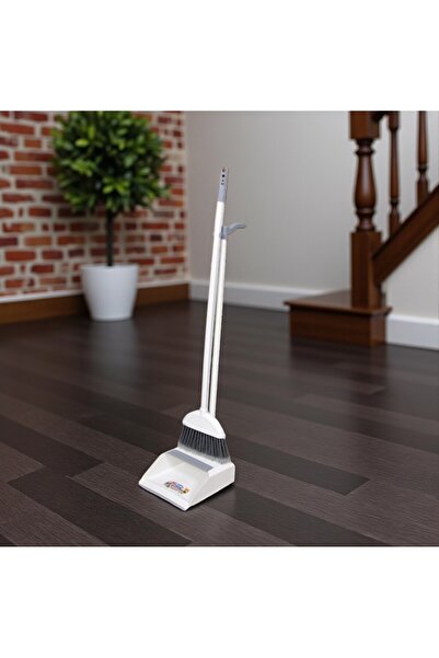 FERAH PLASTİK Lüks Kabinli Katlanır Faraş Süpürge - Plastik - Faraşlı Süpürge