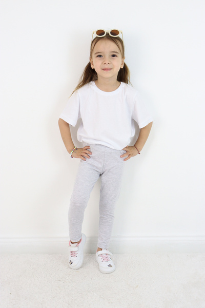 MiaBaby Basic Girl's Leggings 100% Cotton 6 Months 5 Years