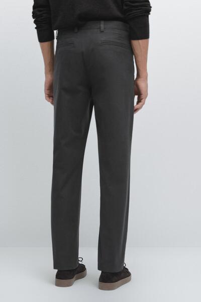 Massimo Dutti Slim fit dokulu pantolon