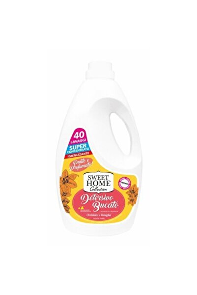 Sweet Home Detergent Lichid pentru Rufe Orhidee si Vanilie, 40 Spalari, 2000 ml
