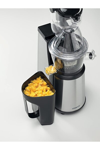 Kenwood Pure Juice Pro JMM70.000BK Slow Juicer, Metal, Silver