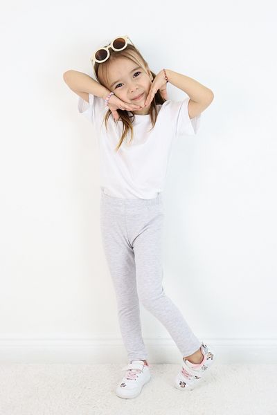 MiaBaby Basic Girl's Leggings 100% Cotton 6 Months 5 Years